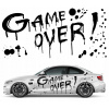 NÁLEPKY na auto MOTÍV GAME OVER KLEKSY 392 x 92 CM NÁLEPKY na auto MOTÍV GAME OVER KLEKSY 392 x 92 CM
