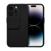 Puzdro gumené Apple iPhone 13 Pro Max Slide čierne Puzdro gumené Apple iPhone 13 Pro Max Slide čierne