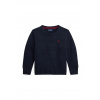 Bavlnený sveter Polo Ralph Lauren 322970429005 tmavomodrá 117-123 Bavlnený sveter Polo Ralph Lauren 322970429005 tmavomodrá 117-123