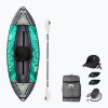Aqua Marina Rekreačný kajak zelený Laxo-285 9'4″ nafukovací kajak pre 1 osobu Aqua Marina Rekreačný kajak zelený Laxo-285 9'4″ nafukovací kajak pre 1 osobu