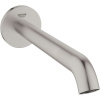 GROHE Essence nástenný vaňový výtok, dĺžka 221 mm, Supersteel, 13449DC1 GROHE Essence nástenný vaňový výtok, dĺžka 221 mm, Supersteel, 13449DC1