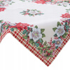 Vianočný obrus 1273 100x100 gobelínový na stôl rustikálny retro kvety Vianočný obrus 1273 100x100 gobelínový na stôl rustikálny retro kvety