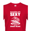Pánske tričko Sexy kamioňák, Barva Červená, Velikost 3XL Bezvatriko.cz 0423 - DTF/DTG Pánske tričko Sexy kamioňák, Barva Červená, Velikost 3XL Bezvatriko.cz 0423 - DTF/DTG