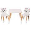 Detský stôl so stoličkami Mačička Detský stôl so stoličkami Mačička
