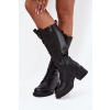 Kožené topánky na podpätku Vinceza 66804 Black 36 Kožené topánky na podpätku Vinceza 66804 Black 36