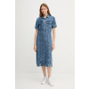 Rifľové šaty Tommy Hilfiger WW0WW46638 modrá 38 Rifľové šaty Tommy Hilfiger WW0WW46638 modrá 38