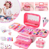 KUFEREK ZESTAW DO MAKIJAŻU SÚPRAVA NA MAĽOVANIE, LAKOVANIE NECHTOV PRE DETI, KOZMETIKA, TOALETNÝ STOLÍK KUFEREK ZESTAW DO MAKIJAŻU SÚPRAVA NA MAĽOVANIE, LAKOVANIE NECHTOV PRE DETI, KOZMETIKA, TOALETNÝ STOLÍK