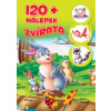 Zvířata + 120 nálepek Zvířata + 120 nálepek