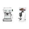 Ascaso Dream ONE, Cloud White + Eureka Mignon Specialita Compatto, CR white Ascaso Dream ONE, Cloud White + Eureka Mignon Specialita Compatto, CR white