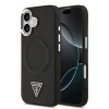 Guess PU Leather Triangle Logo MagSafe zadný kryt pre iPhone 17 Black Guess PU Leather Triangle Logo MagSafe zadný kryt pre iPhone 17 Black