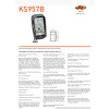 KAPPA KS957B puzdro na GPS/smartfón iPhone X/8/7/6s/Plus, Samsung Galaxy S6/S7/S8/S9/Edge s uchytením na riadidlá KAPPA KS957B puzdro na GPS/smartfón iPhone X/8/7/6s/Plus, Samsung Galaxy S6/S7/S8/S9/Edge s uchytením na riadidlá