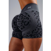 Kompresné push-up šortky s leopardím vzorom PRIMAL 856 black leopard NEBBIA Veľkosť: XS Kompresné push-up šortky s leopardím vzorom PRIMAL 856 black leopard NEBBIA Veľkosť: XS
