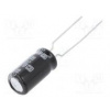 Kondenzátor elektrolytický low ESR THT 100uF 63VDC Ø8x15mm Kondenzátor elektrolytický low ESR THT 100uF 63VDC Ø8x15mm