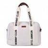 Childhome Přebalovací taška Mommy Club Signature Teddy Off White Childhome Přebalovací taška Mommy Club Signature Teddy Off White
