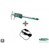 Sada: digitálne posuvné meradlo 300/0,01 mm + USB kábel pre prenos dát INSIZE Sada: digitálne posuvné meradlo 300/0,01 mm + USB kábel pre prenos dát INSIZE