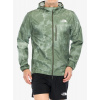 Vetrovka The North Face Higher Run Wind Jacket -Print - bark mist light refraction Vetrovka The North Face Higher Run Wind Jacket -Print - bark mist light refraction