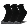 Under Armour pánské ponožky UA Heatgear Quarter 3pk-BLK Under Armour pánské ponožky UA Heatgear Quarter 3pk-BLK
