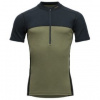Devold Lauparen Merino 190 Zip Tee Men zelená L Devold Lauparen Merino 190 Zip Tee Men zelená L