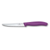 Victorinox 6.7235.C1 nôž na steak a pizzu, 11 cm, zúbkovaná čepeľ, fialový Victorinox 6.7235.C1 nôž na steak a pizzu, 11 cm, zúbkovaná čepeľ, fialový