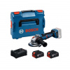 BOSCH AKU uhlová brúska GWS18V-11PS (2x akumulátor a rýchlonabíjačka) 06019N4302 BOSCH AKU uhlová brúska GWS18V-11PS (2x akumulátor a rýchlonabíjačka) 06019N4302