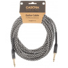 CASCHA Professional Line Guitar Cable, Straight, Tweed Black, 6 m CASCHA Professional Line Guitar Cable, Straight, Tweed Black, 6 m