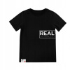 Tréningové tričko s krátkym rukávom RealWear M čierne Tréningové tričko s krátkym rukávom RealWear M čierne