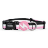 Dashi Stripes Pink & Black Collar - obojok pre psa, pruhy - L Dashi Stripes Pink & Black Collar - obojok pre psa, pruhy - L