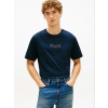 Tommy Hilfiger pánske tmavo modré tričko MW0MW42363DW5 XXL Tommy Hilfiger pánske tmavo modré tričko MW0MW42363DW5 XXL