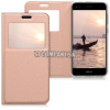 Kožený obal Huawei P9 Lite Mini – Easy View – zlato-ružová Kožený obal Huawei P9 Lite Mini – Easy View – zlato-ružová