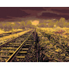 Maľovanie podľa čísel Vlakové koľaje v pakistane, 80x100 cm, vypnuté plátno na rám (6041403) Maľovanie podľa čísel Vlakové koľaje v pakistane, 80x100 cm, vypnuté plátno na rám (6041403)