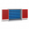 Skriňa s plastovými zásobníkmi MSW 112/5-11s color_body: RAL 7035, svetlošedá, color_door: RAL 7035, svetlošedá Skriňa s plastovými zásobníkmi MSW 112/5-11s color_body: RAL 7035, svetlošedá, color_door: RAL 7035, svetlošedá
