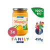 3x SALVEST Family BIO Mango 100% 450 g VP-F166926 3x SALVEST Family BIO Mango 100% 450 g VP-F166926