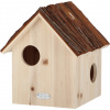 Esschert Design Búdka pre veveričky so strechou z kôry - 1 ks Esschert Design Búdka pre veveričky so strechou z kôry - 1 ks
