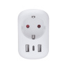 Solight cestovní adaptér s USB do Spojených států, typ B Solight cestovní adaptér s USB do Spojených států, typ B