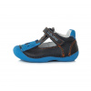 Chlapčenské kožené poltopánky D.D.Step H015-395B royal blue 20-25 Chlapčenské kožené poltopánky D.D.Step H015-395B royal blue 20-25