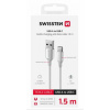 Swissten 71521310 USB / USB-C, 1,5m, bílý Swissten 71521310 USB / USB-C, 1,5m, bílý