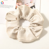 Girly Béžová koženková scrunchie Girly Béžová koženková scrunchie