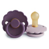 Frigg DVOJBALENIE CUMLÍKOV DAISY VIOLET DREAM/ CREAM, 0-6M, KAUČUK Variant: Violet dream/ Soft lilac Frigg DVOJBALENIE CUMLÍKOV DAISY VIOLET DREAM/ CREAM, 0-6M, KAUČUK Variant: Violet dream/ Soft lilac