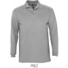 SOL'S | Winter II, Polo s dl. rukávom, sivá mel., XL SOL'S | Winter II, Polo s dl. rukávom, sivá mel., XL