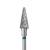 Karbidový brúsny nadstavec cone zelený STALEKS Expert 6mm/14mm Karbidový brúsny nadstavec cone zelený STALEKS Expert 6mm/14mm