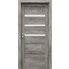 PORTA Doors SET Rámové dvere VERTE HOME H.3 so sklom, fólia Dub sibírsky + zárubeň PD-VER-H3_DUBSIB PORTA Doors SET Rámové dvere VERTE HOME H.3 so sklom, fólia Dub sibírsky + zárubeň PD-VER-H3_DUBSIB