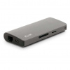 LMP USB-C Travel Dock 9 port - Space Gray Aluminiu LMP USB-C Travel Dock 9 port - Space Gray Aluminiu
