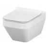 Cersanit Crea Set B217 WC závesné 35x52 cm Clean On+sedátko Slim,SoftClose,Duroplast,Biela S701-404 Cersanit Crea Set B217 WC závesné 35x52 cm Clean On+sedátko Slim,SoftClose,Duroplast,Biela S701-404