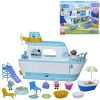 HASBRO Výletní loď Peppa Pig herní set se 3 figurkami a doplňky v krabici HASBRO Výletní loď Peppa Pig herní set se 3 figurkami a doplňky v krabici