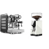 Rocket Espresso Appartamento, black/white + Eureka Mignon Silenzio 55, CR white Rocket Espresso Appartamento, black/white + Eureka Mignon Silenzio 55, CR white