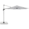 Slnečník Doppler Active Ø370 cm výkyvný s bočnou tyčou svetlosivý Slnečník Doppler Active Ø370 cm výkyvný s bočnou tyčou svetlosivý
