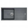 Sinks Perfecto 1000 Granitový drez s odkapávačom, obojstranný, 100x50cm, titánový, ACRPE10050072 Sinks Perfecto 1000 Granitový drez s odkapávačom, obojstranný, 100x50cm, titánový, ACRPE10050072
