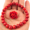 Náramok Koral červený guličky 0.5-0.6 cm Náramok Koral červený guličky 0.5-0.6 cm