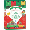 EUROGRAPHICS Adventný kalendár Volkswagen 24x50 dielov EUROGRAPHICS Adventný kalendár Volkswagen 24x50 dielov
