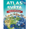 Atlas světa - Kniha se samolepkami - John Malam Atlas světa - Kniha se samolepkami - John Malam
